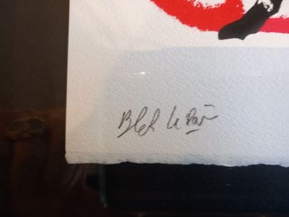 BLEK LE RAT
The Anarchist, 2020. 
Sérigraphie...