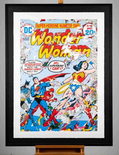 MR BRAINWASH né en 1966
Justice League, 2017....