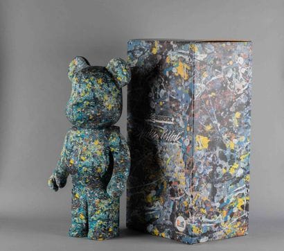 BE@RBRICK
Jackson Pollock Studio 1000%, 2018.
Figurine...