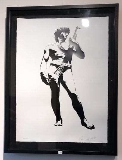 BLEK LE RAT
David With Kalashnikoff, 2007.
Sérigraphie...