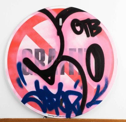 COPE2
No Graffiti IV, 2020. 
Aérosol sur...