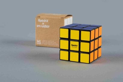 INVADER
Rubik’s cube édité à l’occasion de...