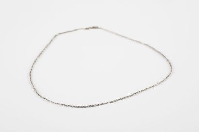 Chain silver mesh 
