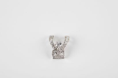 Platinum pendant (transformed) centered on...