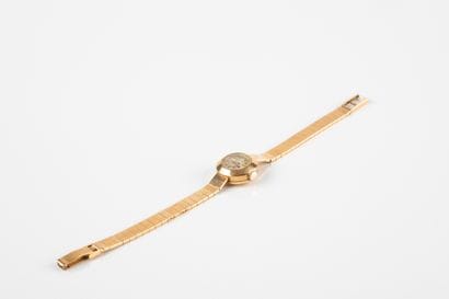 ROYCE lady's wristwatch, in gold 750 thousandths,...