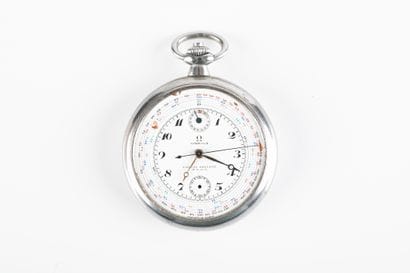 OMEGA pocket watch No. 8204056, single-pusher...