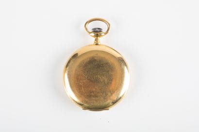 Pocket watch N°279243 in gold 750 thousandths...