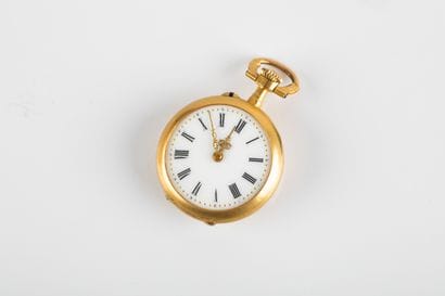 Pendant watch in gold 750 thousandths No....