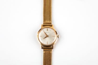 Ladies' ZENITH wristwatch in gold 750 thousandths,...