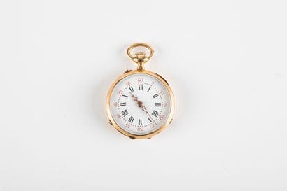 Pendant watch in gold 750 thousandths No....