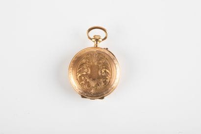 Pendant watch in gold 750 thousandths No....