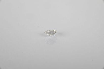 Brilliant cut diamond on paper of 0.31 carat...