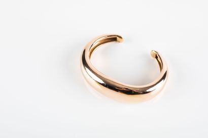 Bracelet bulging rush strong gold in yellow...