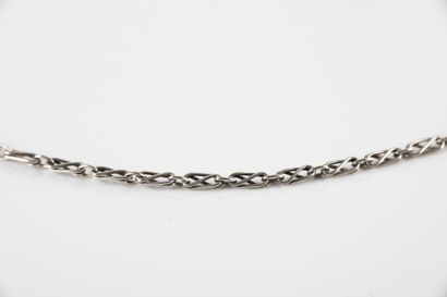 Chain silver mesh 