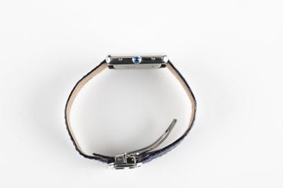 CARTIER watch, Tank Piano, rectangular steel...