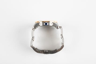 CARTIER watch, Calibre model, round steel...