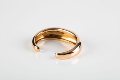 Bracelet bulging rush strong gold in yellow...