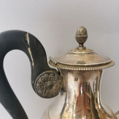 Silver CAFETIERE. PARIS, Nicolas-François...