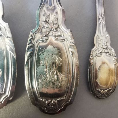 MENAGERE in silver (41 pieces). PARIS, Alphonse...