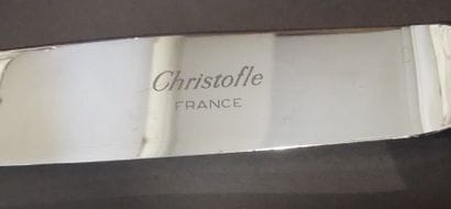 silver plated MENAGERE (91 pieces). CHRISTOFLE,...
