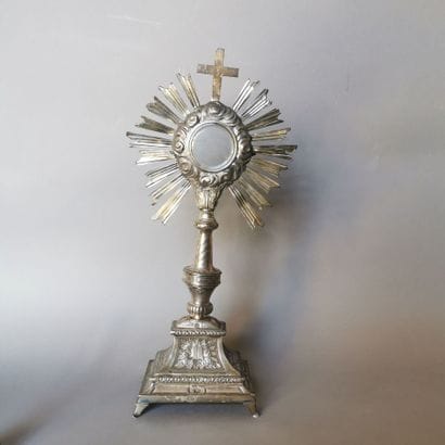 OSTENSOIR in silver. PARIS, AHD, 1798-1809....
