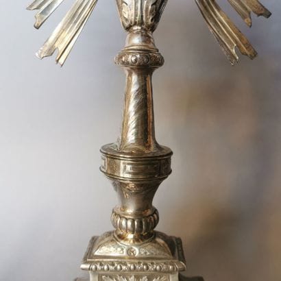 OSTENSOIR in silver. PARIS, AHD, 1798-1809....