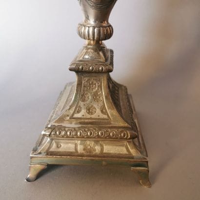 OSTENSOIR in silver. PARIS, AHD, 1798-1809....