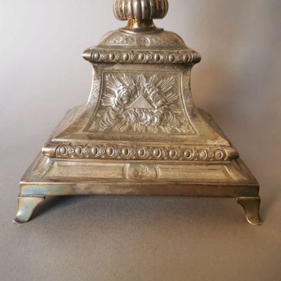 OSTENSOIR in silver. PARIS, AHD, 1798-1809....