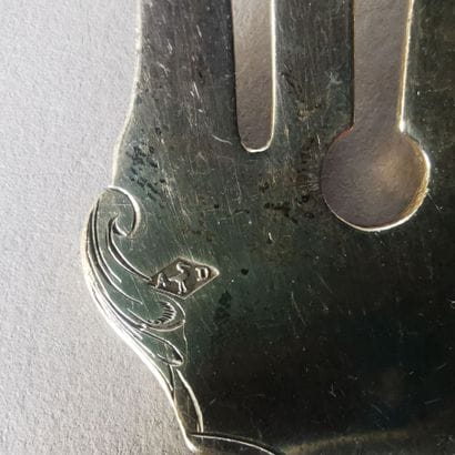MENAGERE in silver (41 pieces). PARIS, Alphonse...