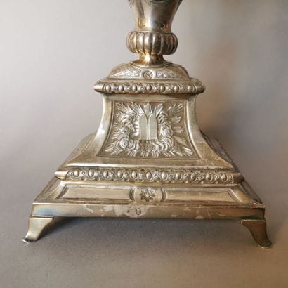 OSTENSOIR in silver. PARIS, AHD, 1798-1809....