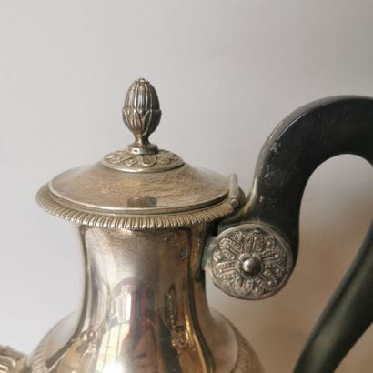 Silver CAFETIERE. PARIS, Nicolas-François...