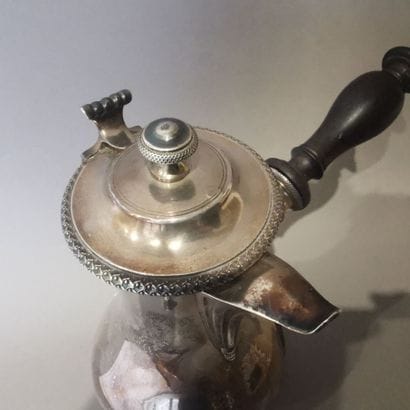 Silver CAFETIERE. PARIS, Jean-François CARRON,...