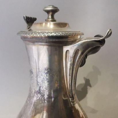 Silver CAFETIERE. PARIS, Jean-François CARRON,...