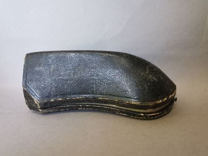 TWO SALT BOTTLES, mounted in silver gilt....