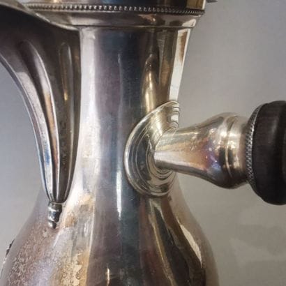 Silver CAFETIERE. PARIS, Jean-François CARRON,...
