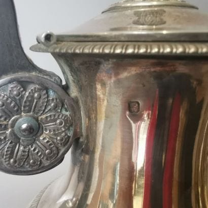 Silver CAFETIERE. PARIS, Nicolas-François...