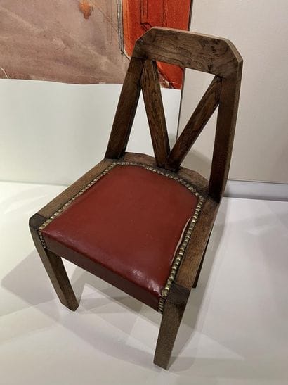 Jeanne MALIVEL (1895-1926) 
Chair in the...