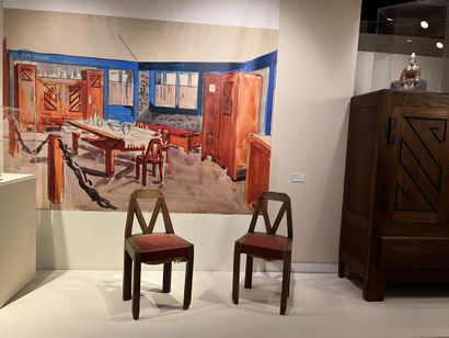 Jeanne MALIVEL (1895-1926) 
Chair in the...
