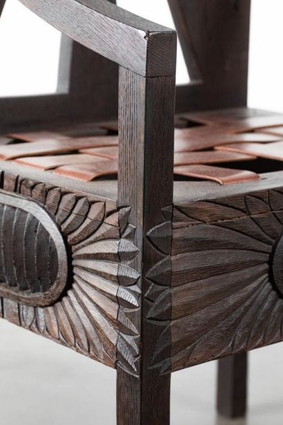Jeanne MALIVEL (1895-1926)
Exceptional armchair...