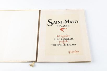 Théophile BRIANT (1891-1956)
Saint-Malo devastated
Drawings...
