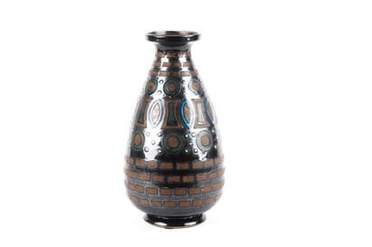 ODETTA
Piriform vase decorated with geometric...