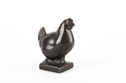 Jorj ROBIN (1904-1928)
Hen
Enameled stoneware...