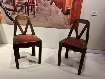Jeanne MALIVEL (1895-1926) 
Chair in the...