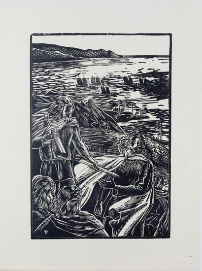 René-Yves CRESTON (1898-1964) 
Le partage...