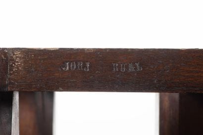 Jorj RUAL (1901-1986)
A large table with...
