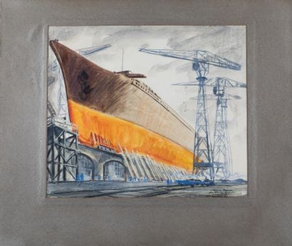 René-Yves CRESTON (1898-1964)
Le Normandie...