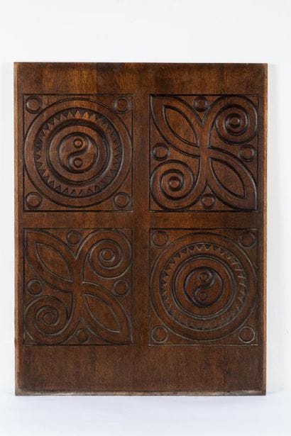 Rafig TULLOU (1909-1990)
Wood paneling
Solid...