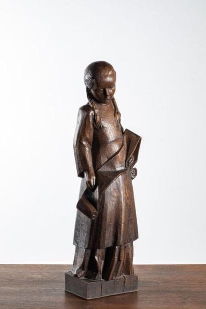 Jean FREOUR (1919-2010)
Young girl with parchment
Large...