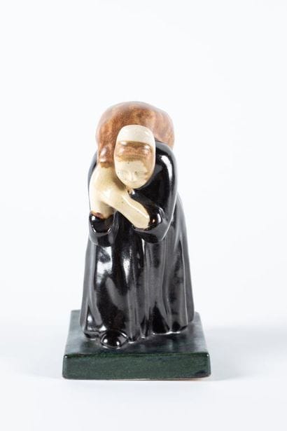 Jorj ROBIN (1904-1928)
Bigoudène with bag
Polychrome...