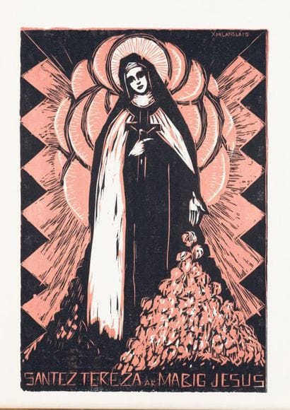 Xavier de LANGLAIS (1906-1975)
Santez Tereza
Etching...